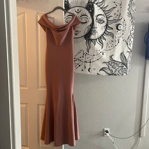Light Pink Long Dress- Formal- Size Medium